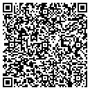 QR code with V & H Stables contacts