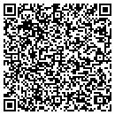 QR code with P & L Stables Inc contacts