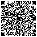 QR code with P & V Transportation contacts