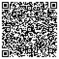 QR code with B & G Auto Body contacts