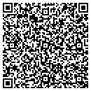 QR code with F & F Stable Inc contacts