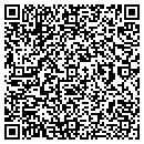 QR code with H And L Pipe contacts