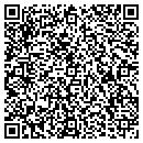 QR code with B & B Excavation Inc contacts