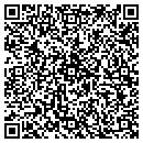 QR code with H E Whitlock Inc contacts