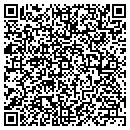 QR code with R & J's Fabric contacts
