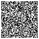 QR code with N V Nails contacts