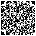 QR code with J & F Pavers contacts