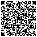 QR code with P K Construction CO contacts