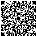 QR code with E & B Paving contacts