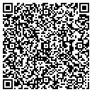 QR code with E & B Paving contacts