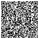 QR code with E & B Paving contacts