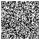 QR code with H & A Paving contacts