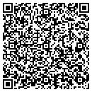 QR code with P & B Paving Inc. contacts