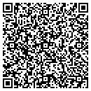 QR code with H Parker Paving contacts