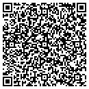 QR code with E & S Paving contacts