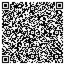 QR code with K V Nails contacts