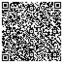 QR code with K & B Auto Bodycrafts contacts