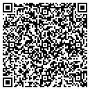 QR code with M Nails Tan contacts
