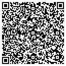 QR code with B & J Delivery contacts