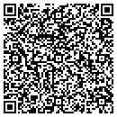 QR code with K B Nails contacts