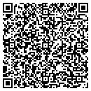 QR code with R & J Blacktopping contacts