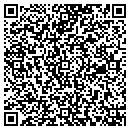 QR code with B & B Moving & Storage contacts