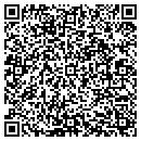 QR code with P C People contacts