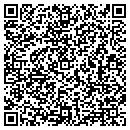 QR code with H & E Installation Inc contacts