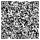 QR code with E & E Security contacts