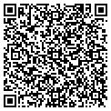 QR code with B & B Auto contacts