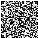 QR code with B & G Nursery contacts