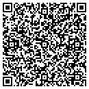 QR code with P & G Security contacts
