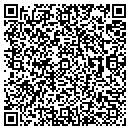 QR code with B & K Moving contacts