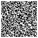 QR code with B & K Moving contacts