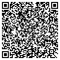 QR code with B & L Security contacts