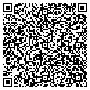QR code with N V Nails contacts