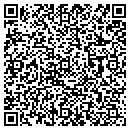 QR code with B & N Moving contacts