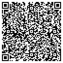 QR code with B & C Glass contacts