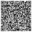 QR code with P And M Logging contacts