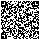 QR code with P T Logging contacts