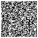 QR code with K & D Loggins contacts