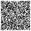 QR code with P & A Logging Inc contacts