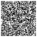 QR code with B & E Marine Inc contacts