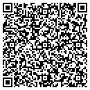 QR code with H Claude Rudd OD contacts