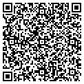 QR code with D & H Logging contacts