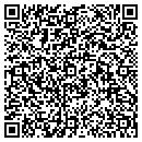 QR code with H E Dicus contacts