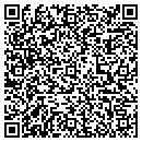 QR code with H & H Logging contacts
