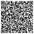 QR code with P & D Logging Inc contacts