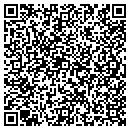 QR code with K Dudley Logging contacts