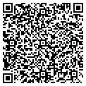 QR code with B & K Logging contacts
